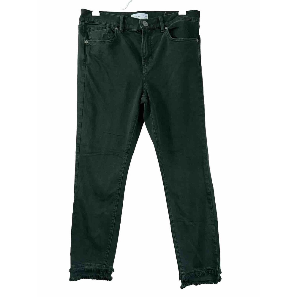 LOFT 28/6 Modern Skinny Green Stretch
